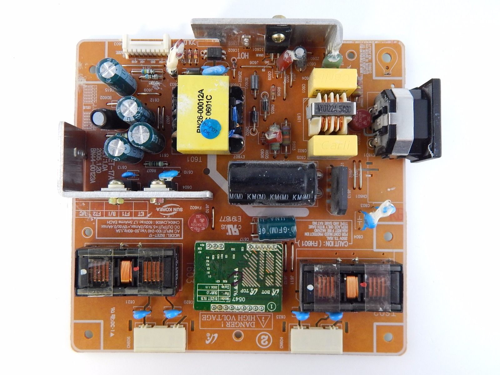Power Supply Circuit Board Inverter Board BN44-00123A BIZET-17A REV: 1.0A